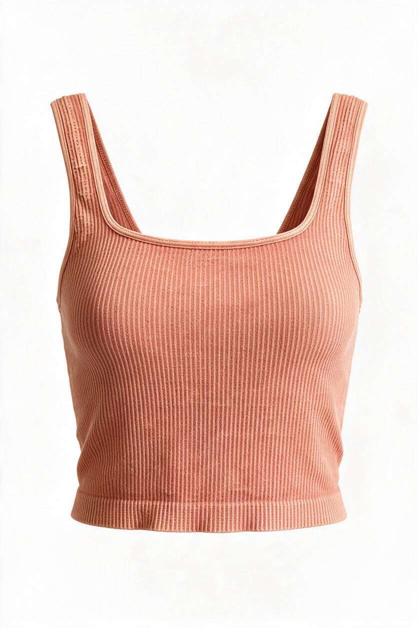 Vintage Square Neck Cami-9898