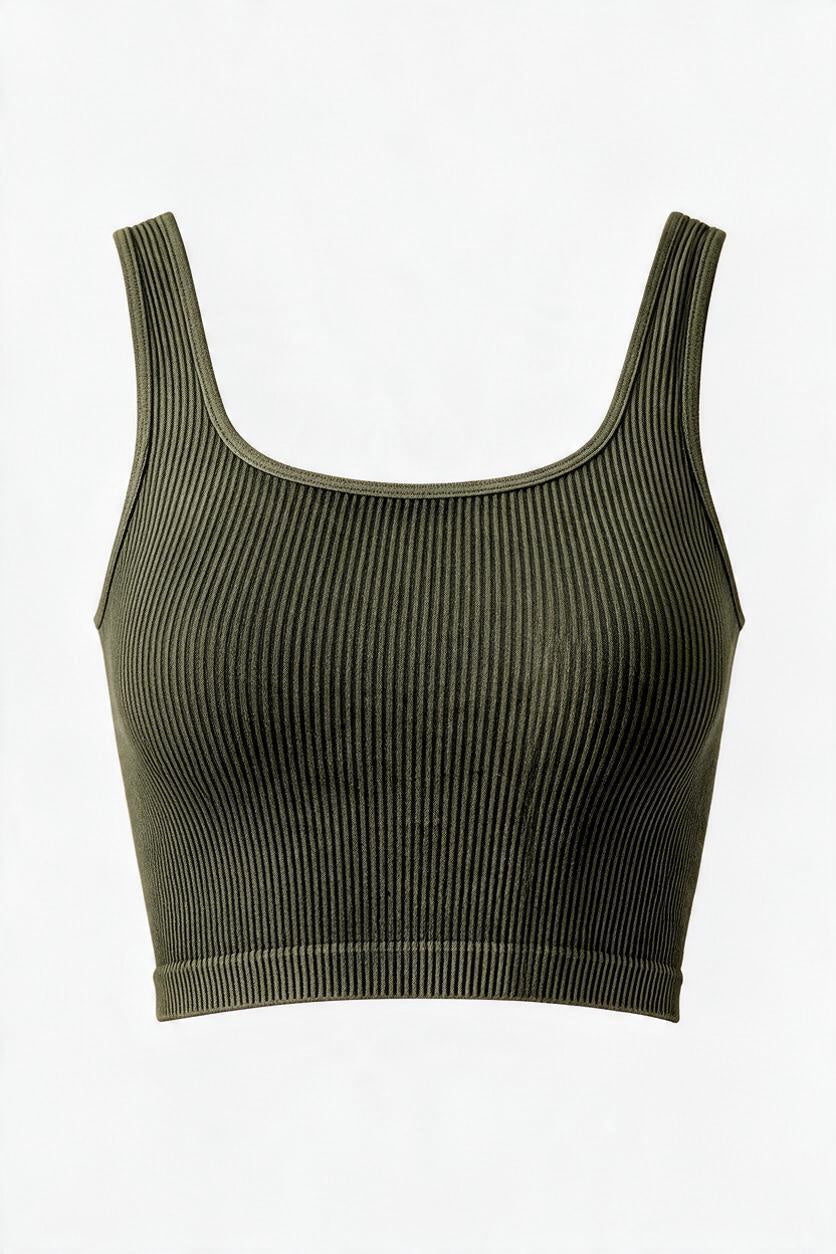 Vintage Square Neck Cami-9898