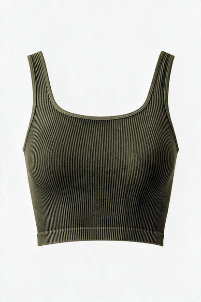 Vintage Square Neck Cami-9898