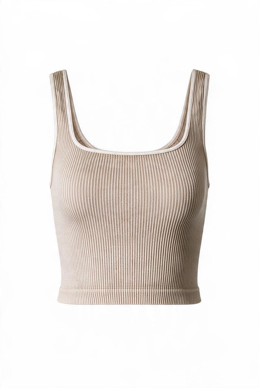 Vintage Square Neck Cami-9898