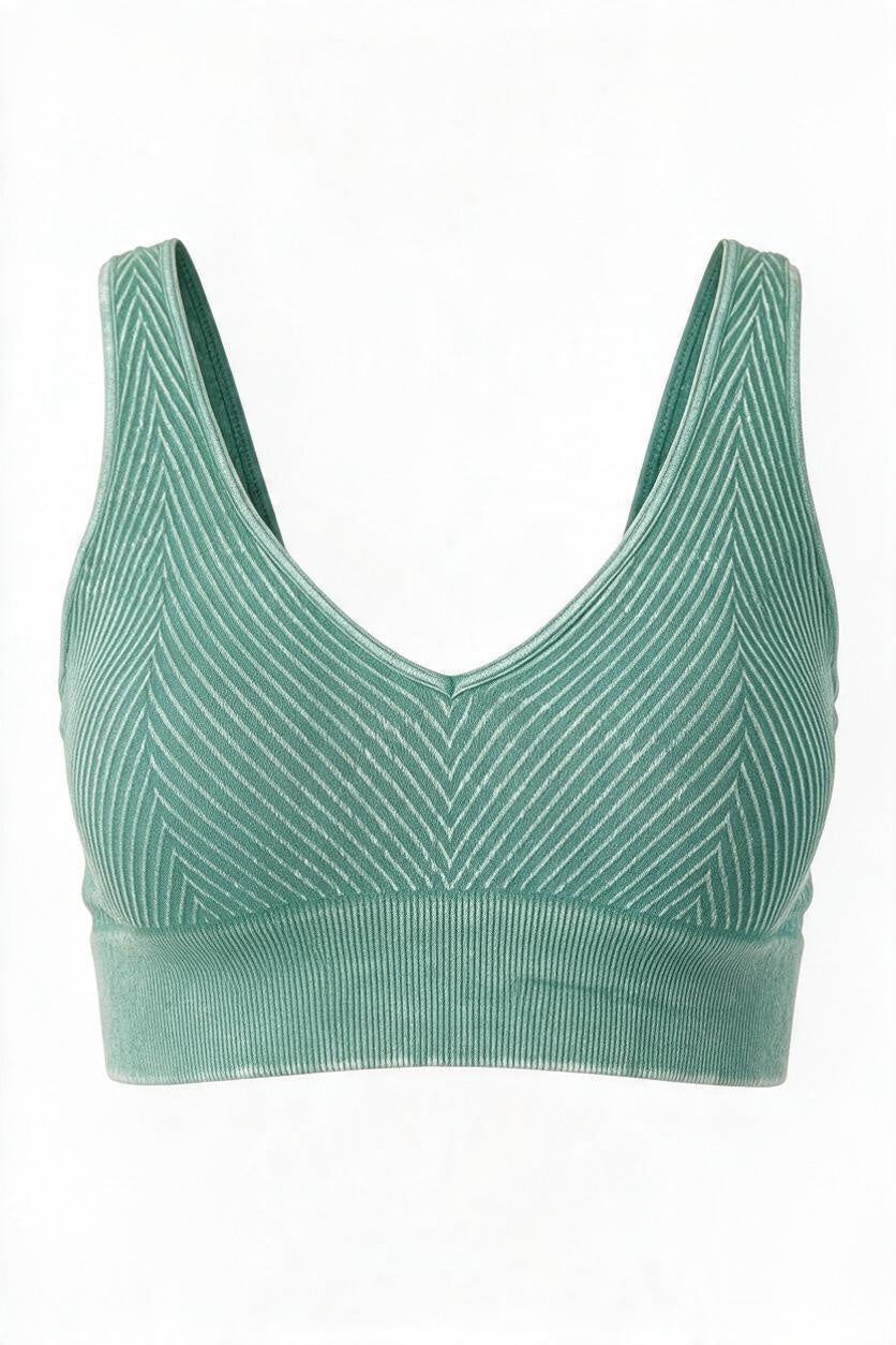 Washed Reversible Chevron Cami-9514
