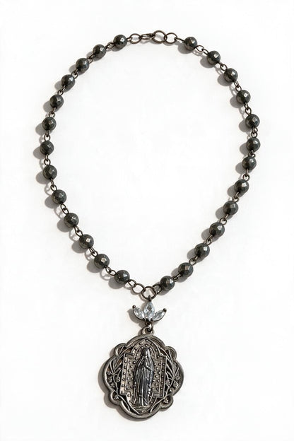 Shimmer Bead Religious Charm
