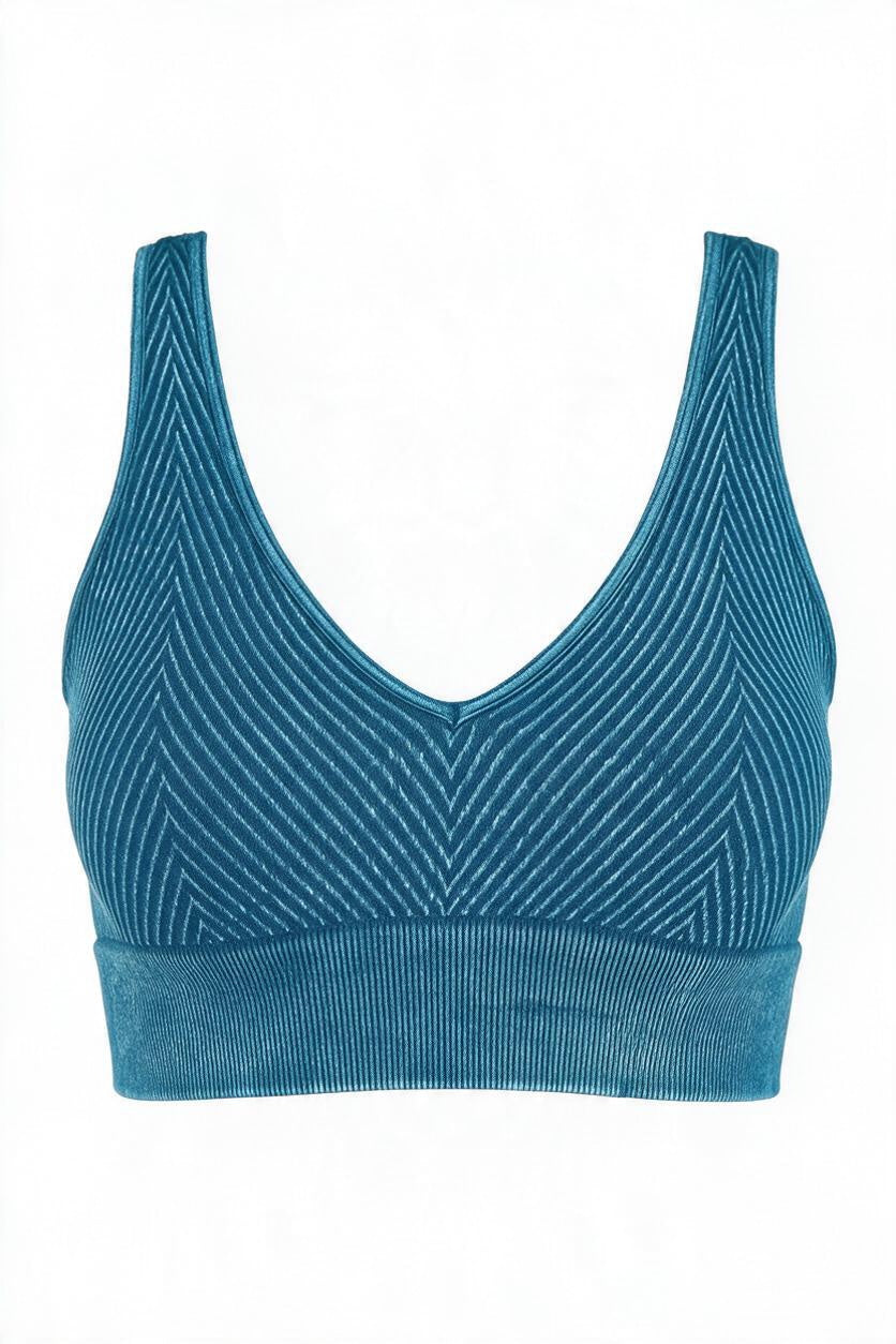Washed Reversible Chevron Cami-9514
