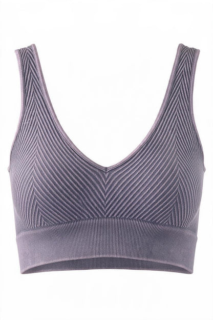 Washed Reversible Chevron Cami-9514