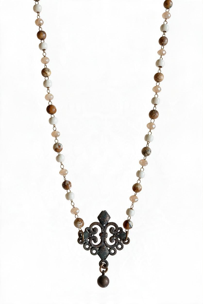 Mini Scroll Necklace