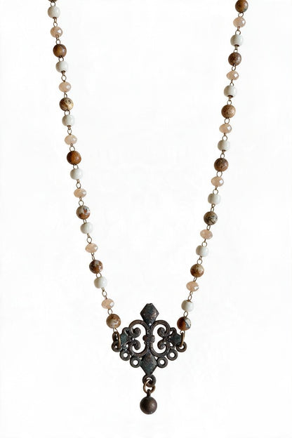 Mini Scroll Necklace