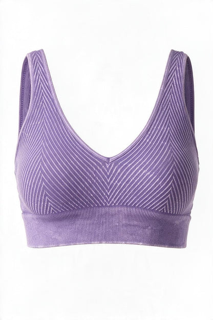 Washed Reversible Chevron Cami-9514