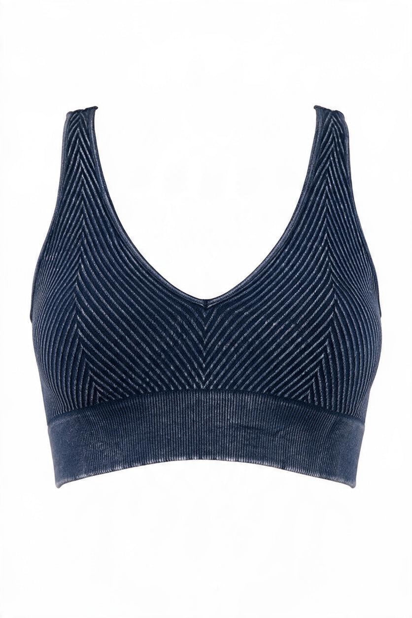 Washed Reversible Chevron Cami-9514