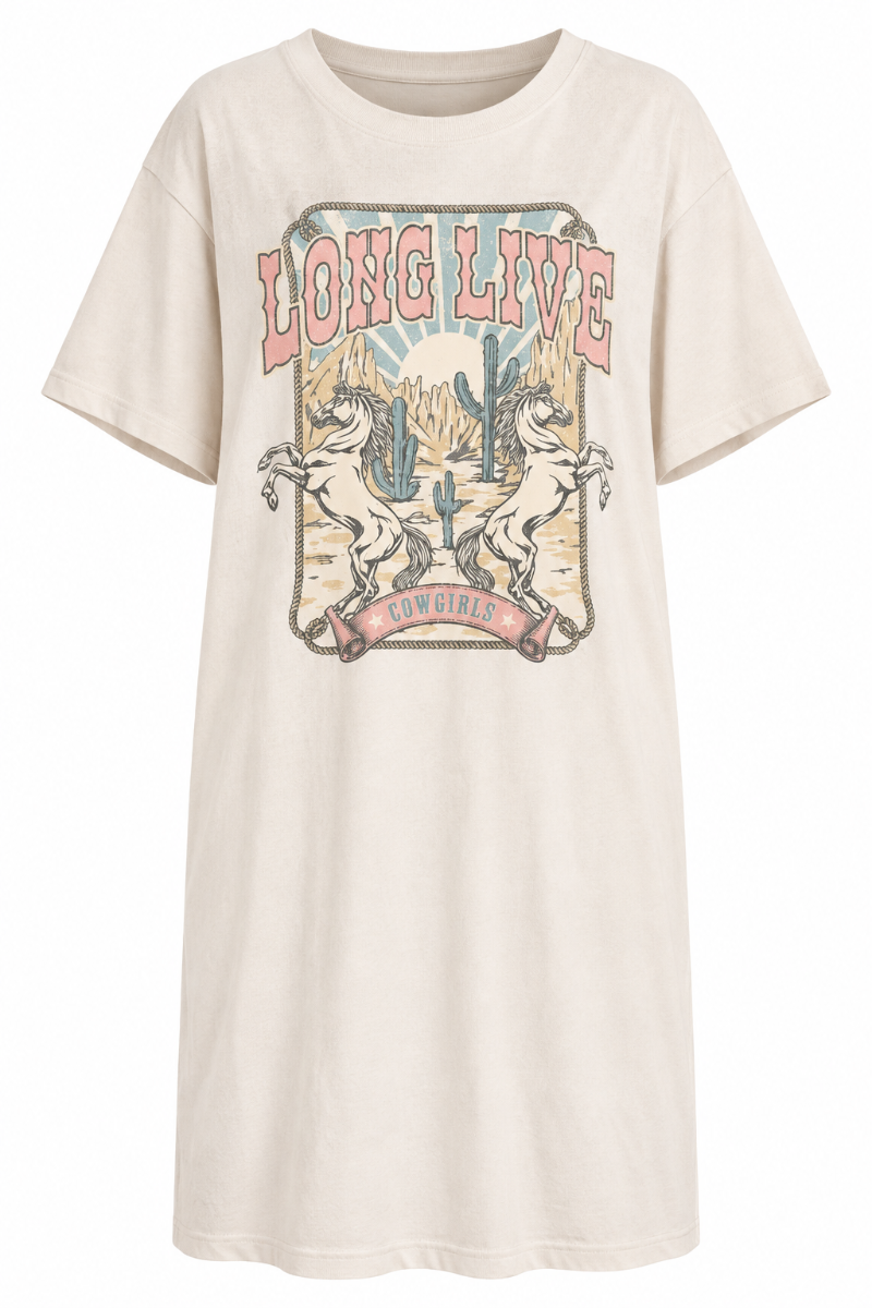 Long Live Cowboys Dress