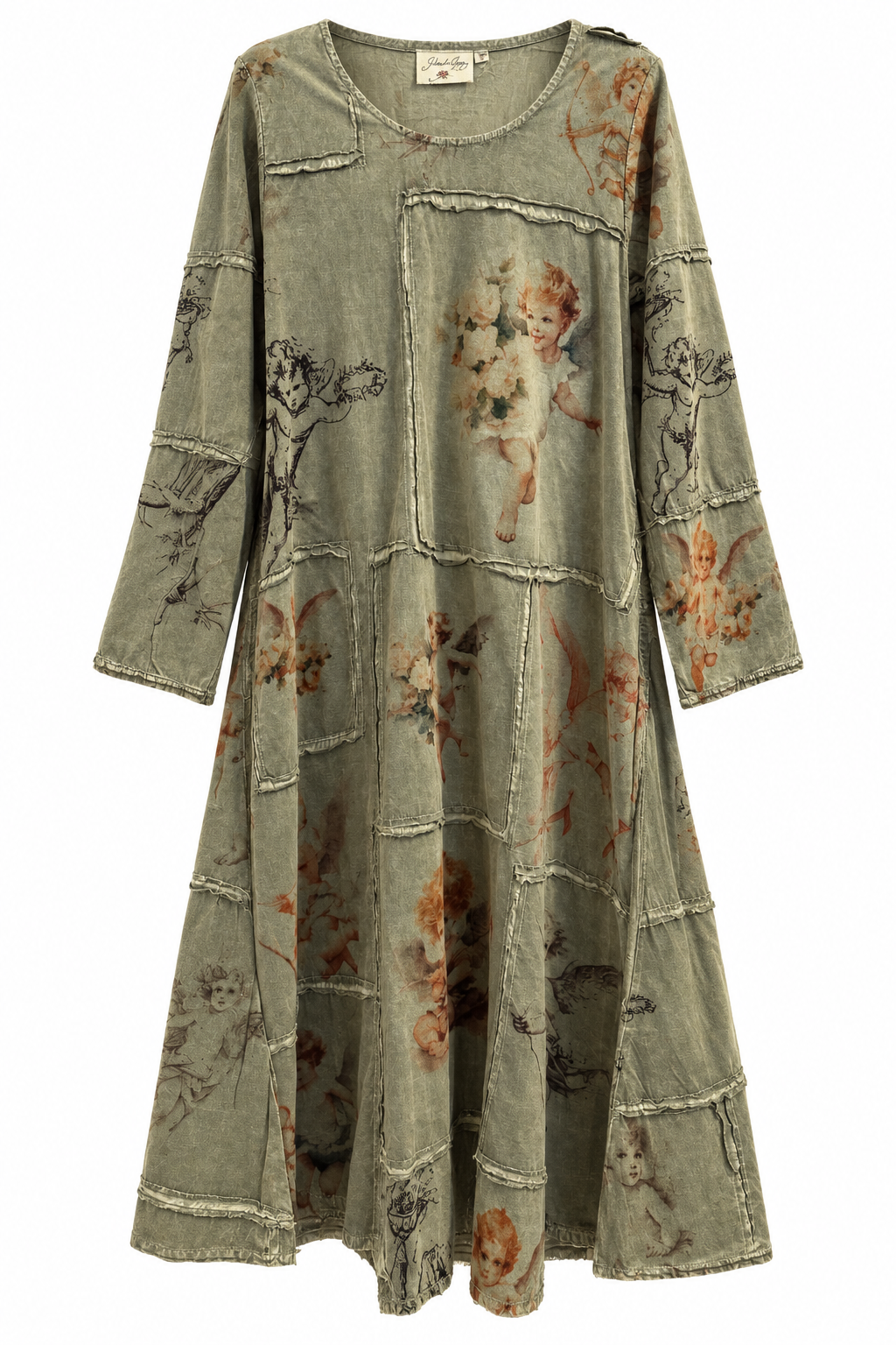 Angel Patchwork Dress