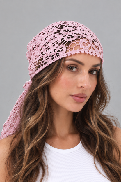 Hippie Crochet Bandana/Shawl