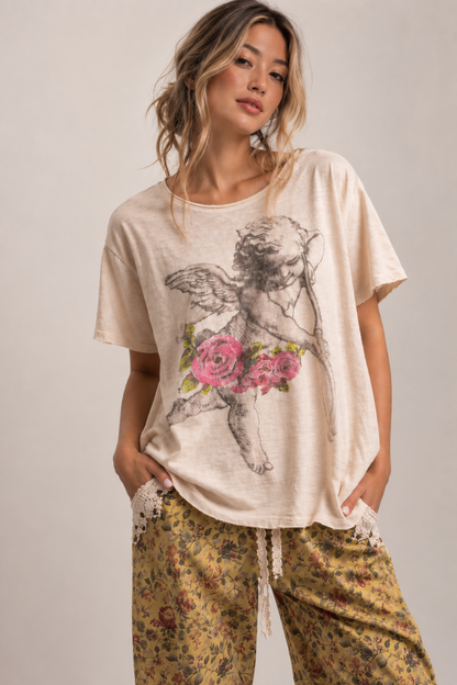 Cherub & Rose Tee