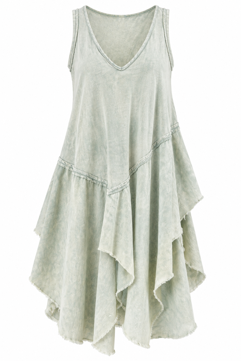 Mix Sleeveless Tunic
