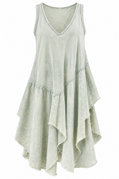 Mix Sleeveless Tunic