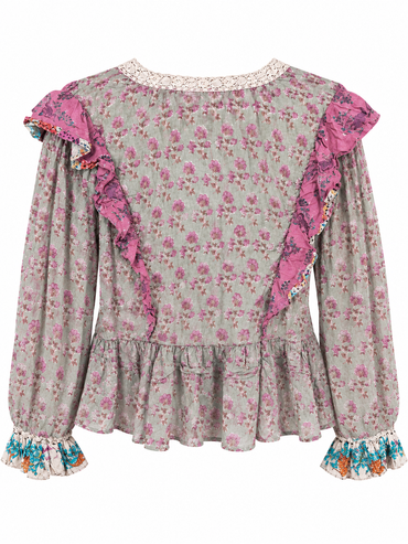 Dusty Bloom Top