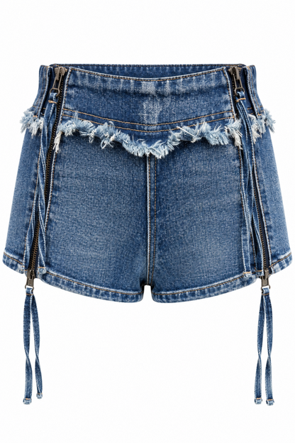 Side Zip Shorts