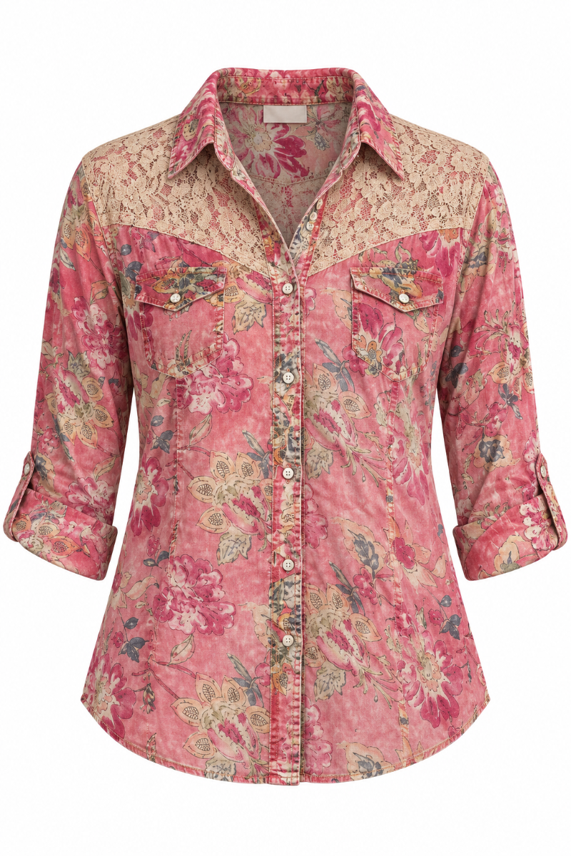 Cowboy Lace Floral
