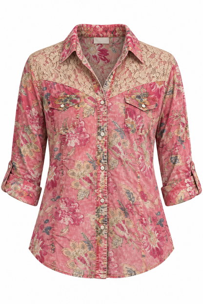 Cowboy Lace Floral