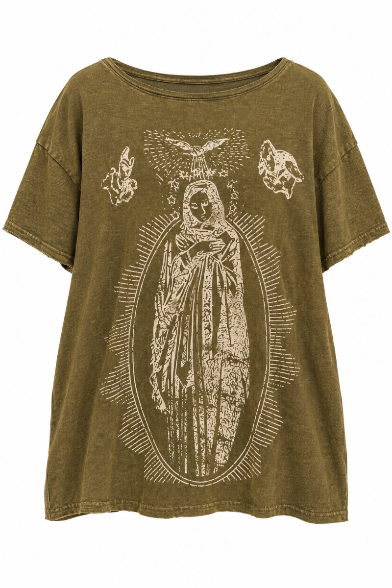 Prosperity of Mary Washed Tee
