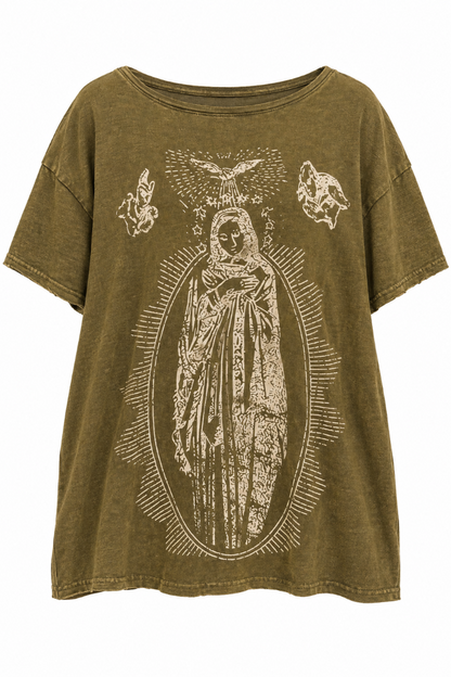 Prosperity of Mary Washed Tee