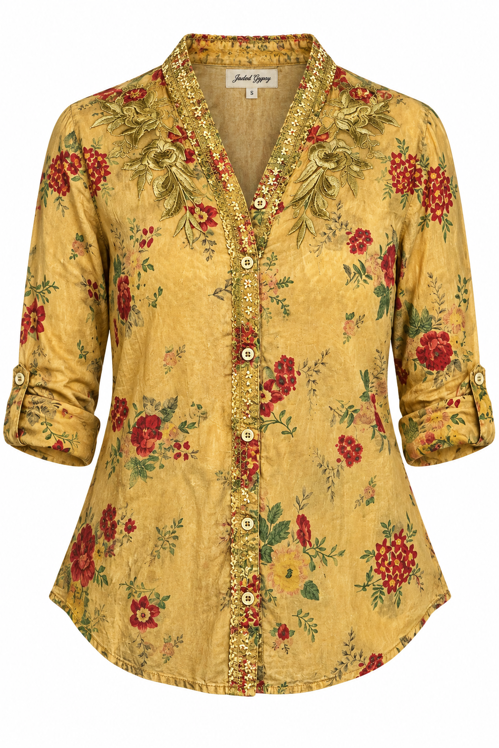 X Front Mandarin Floral