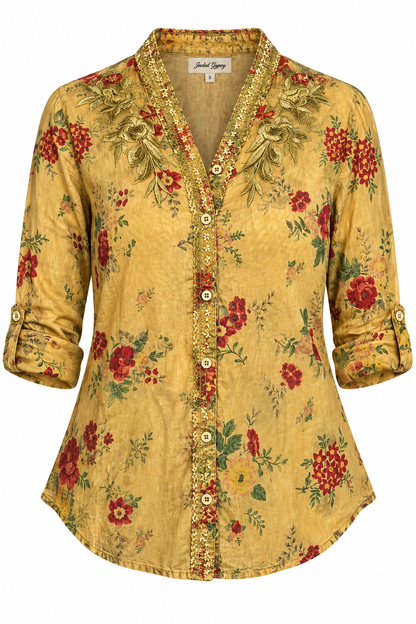 X Front Mandarin Floral