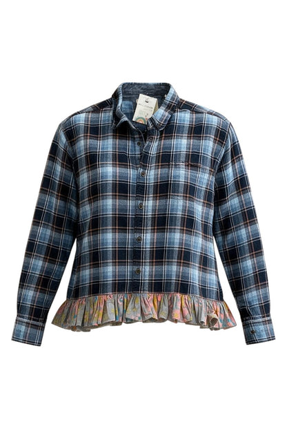 L/XL Ruffled Flannel