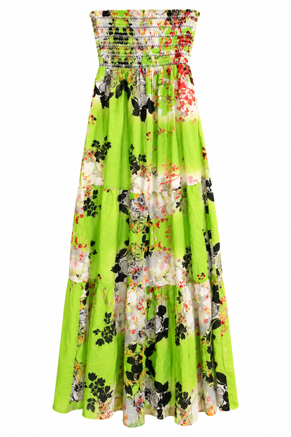Medium Layered Floral Maxi