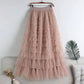 Combo Sized Ruffled Tulle Skirt