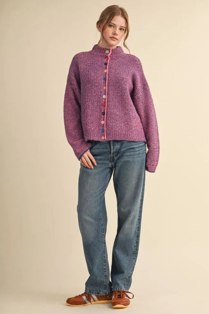 Buttons Sweater