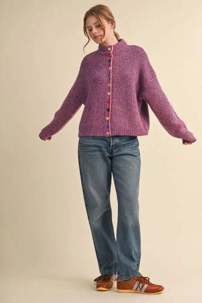 Buttons Sweater