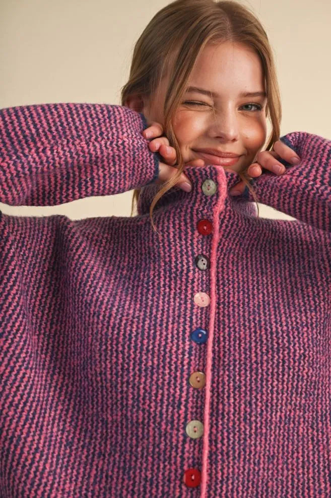 Buttons Sweater