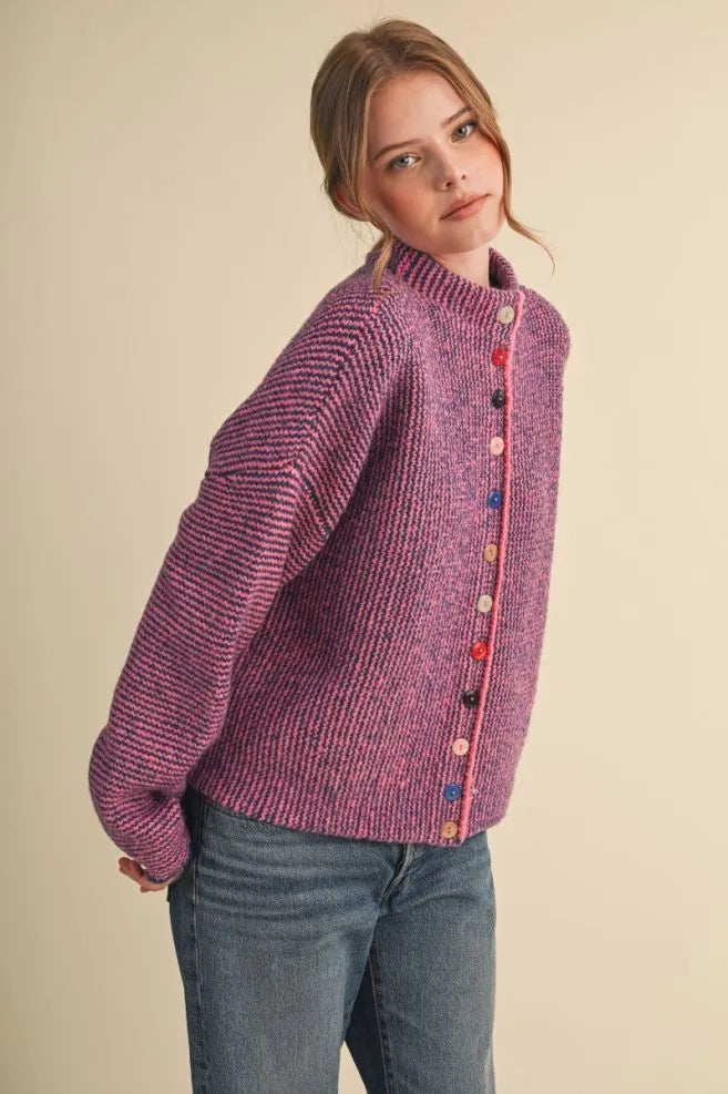 Buttons Sweater
