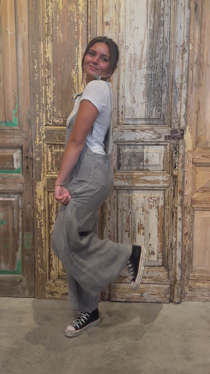 Linen Overalls