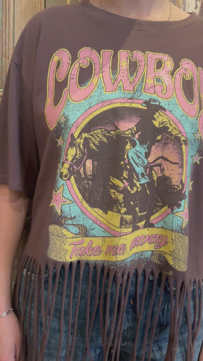 Cowboy Take Me Away Fringe