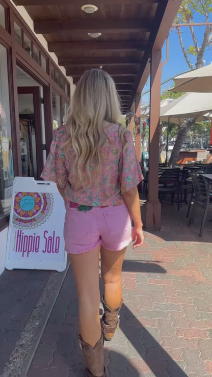 Mineral Washed Shorts