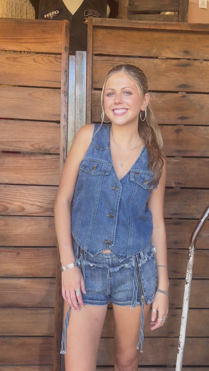 Denim Vest