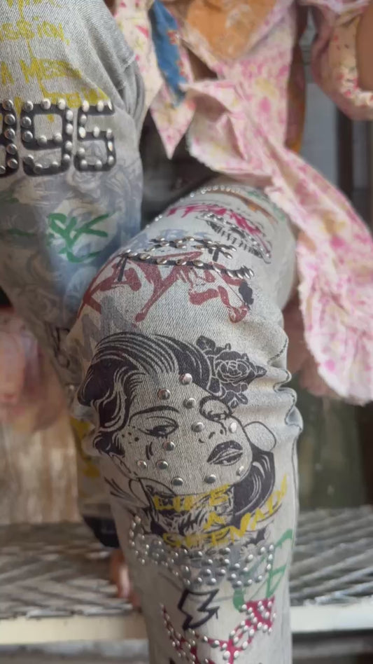 Graffiti Jeans