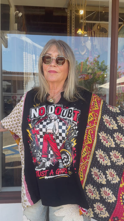 Up Cycled No Doubt Poncho