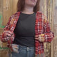 Large Ruffled Flannel