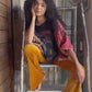 S/M Up Cycled Kantha Poncho