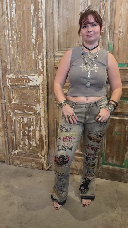 Graffiti Jeans