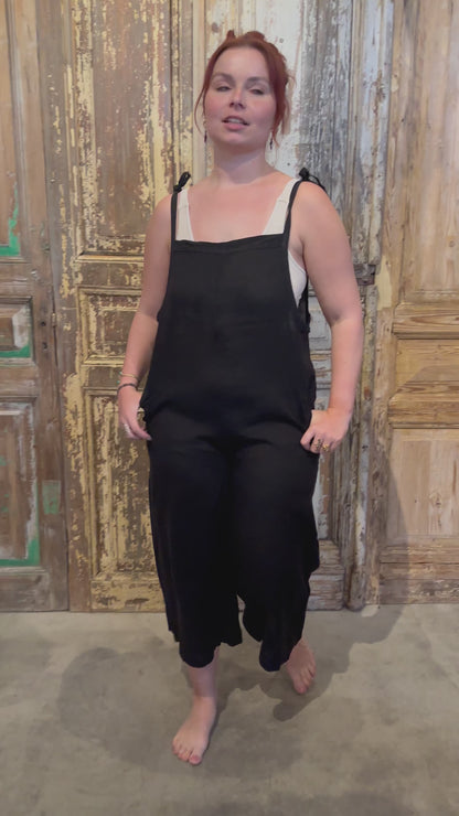 Linen Overalls