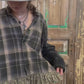 Large Frankenstein Ruffled Flannel