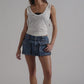 Hera Studded Denim Skirt