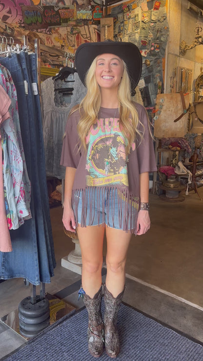 Cowboy Take Me Away Fringe