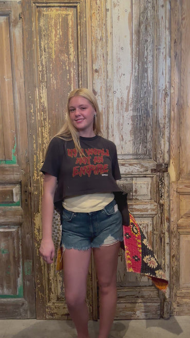 Up Cycled Not Empire Hi-Lo Top