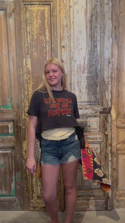 Up Cycled Not Empire Hi-Lo Top
