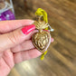 Jesus Mary Hollow Heart Ornaments