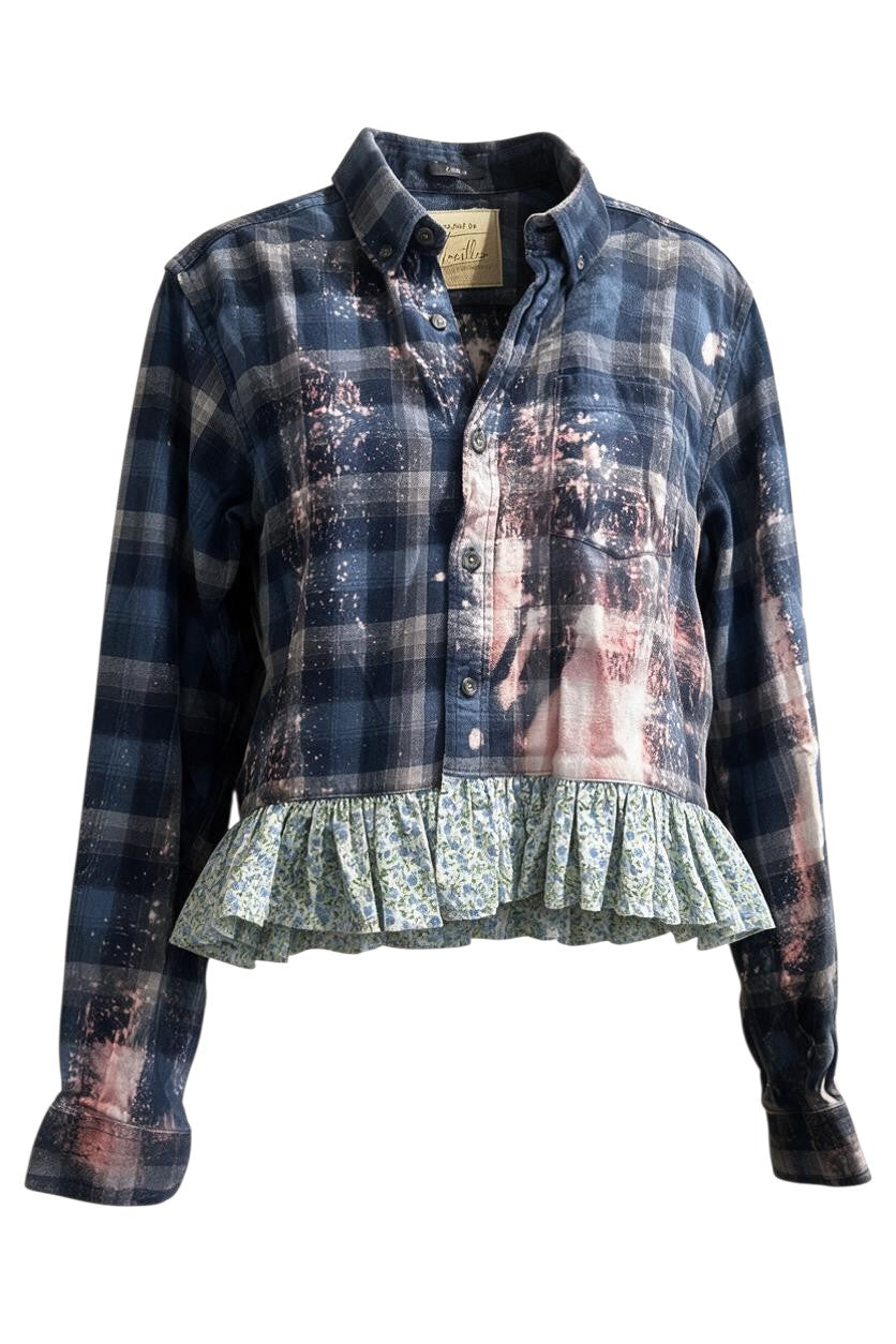 Small Ruffled Flannel